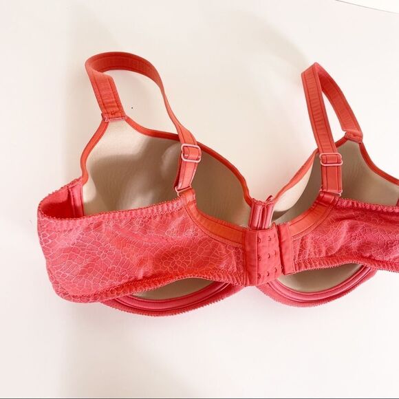 Chantelle Orange Patterned Bra - Picture 6 of 8